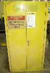 LAB SAFTEY Model 1283 hazardous waste cabinet,